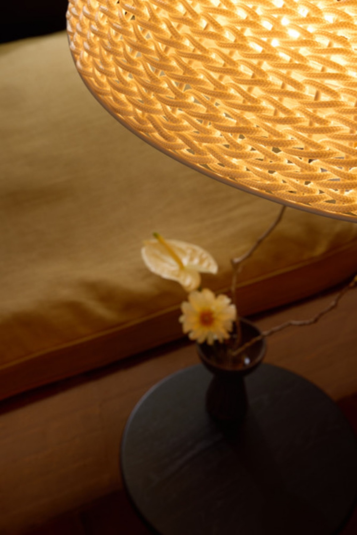 woven lampshade from Optic Collection by Studio Lloyd