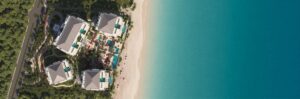 aerial view of Four Seasons Residences Bahamas