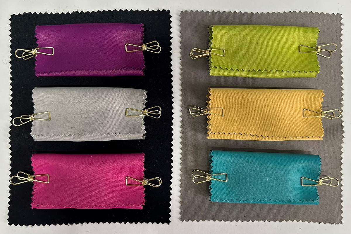colour samples of dimout fabric from skopos in bright colours