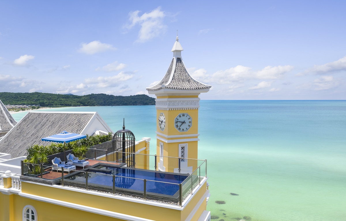 rooftop pool in private suite at JW Marriott, Phu Quoc 