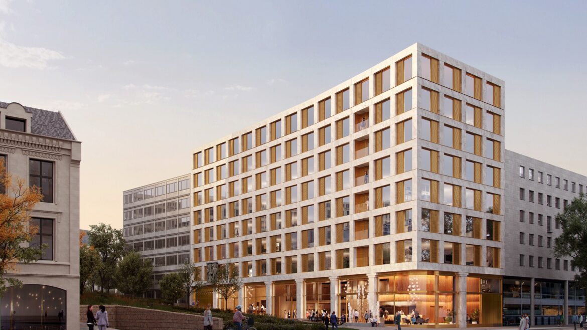 render of The Hoxton Oslo façade