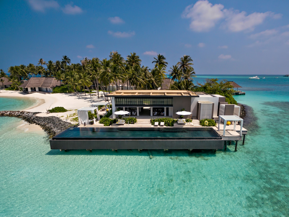 Cheval Blanc Randheli overwater villa