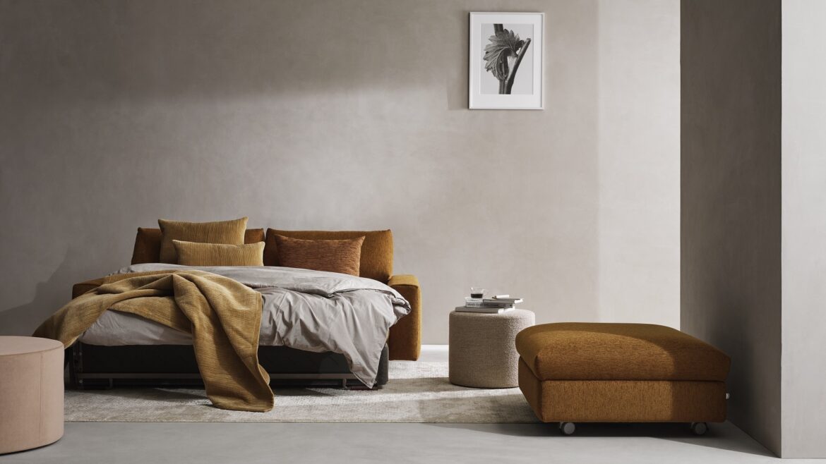 multifunctional bed from Boconcept in guestroom set