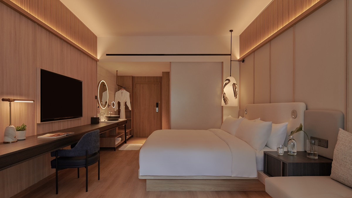 new guestroom design at Amara Singapore