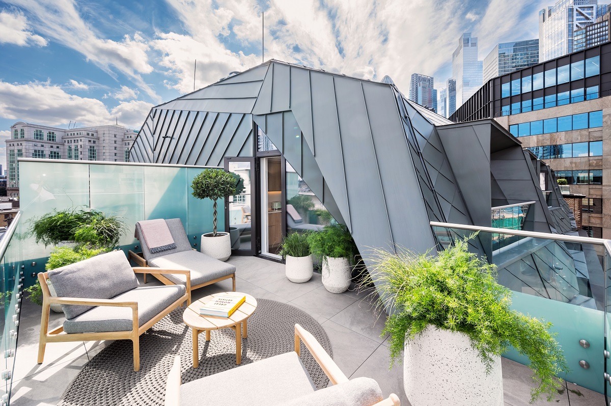 apartment with roof terrace at Wilde Liverpool street