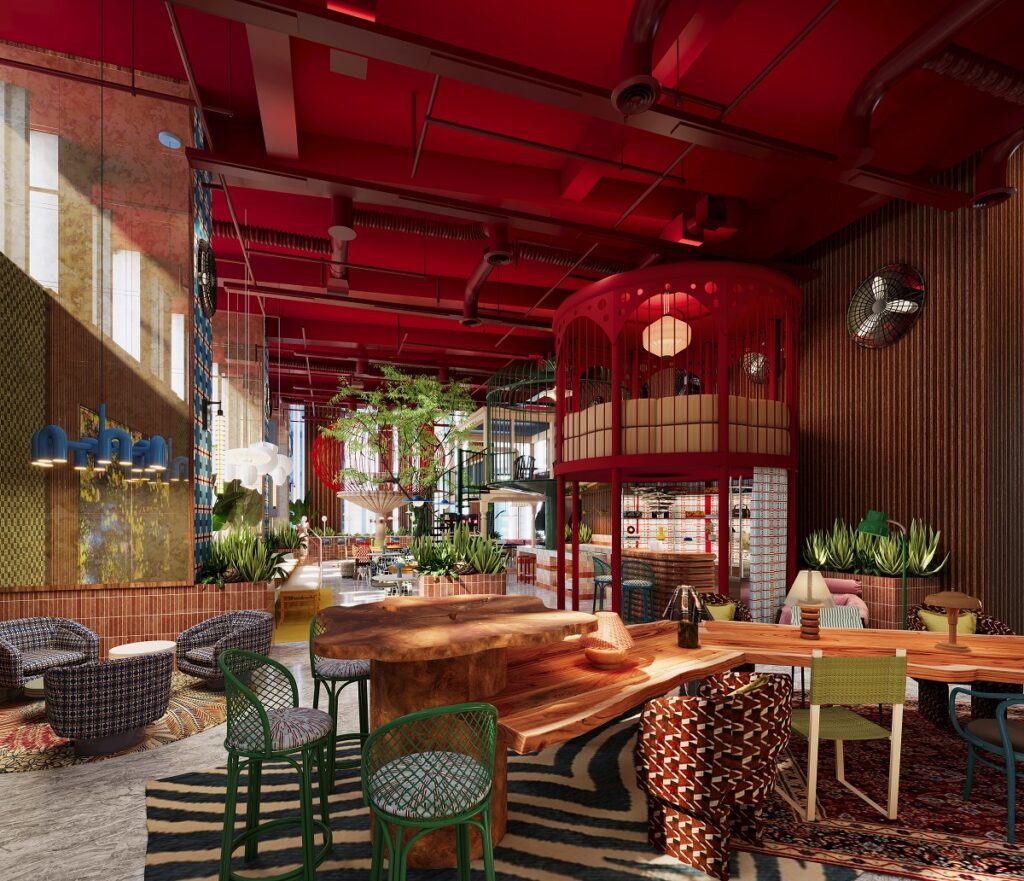 First look – inside 25hours Hotel Jakarta The Oddbird • Hotel Designs