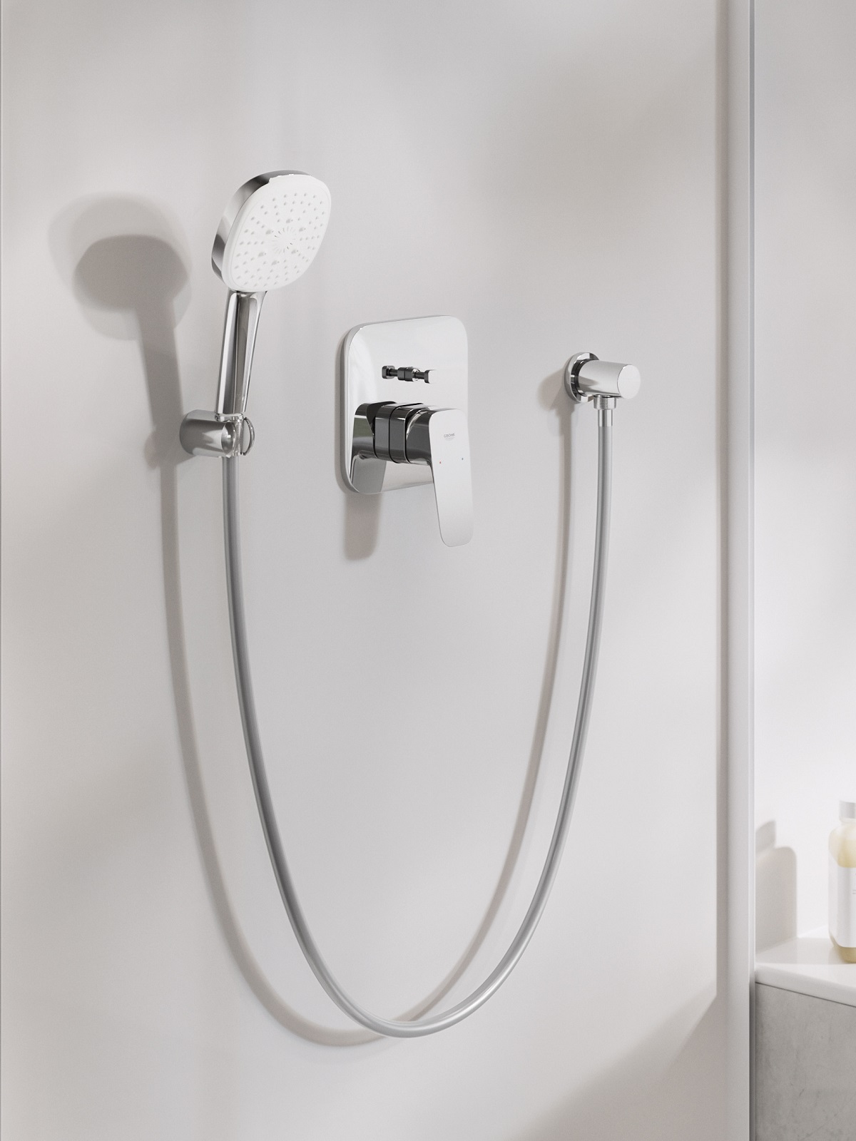 shower fittings from GROHE Cubeo