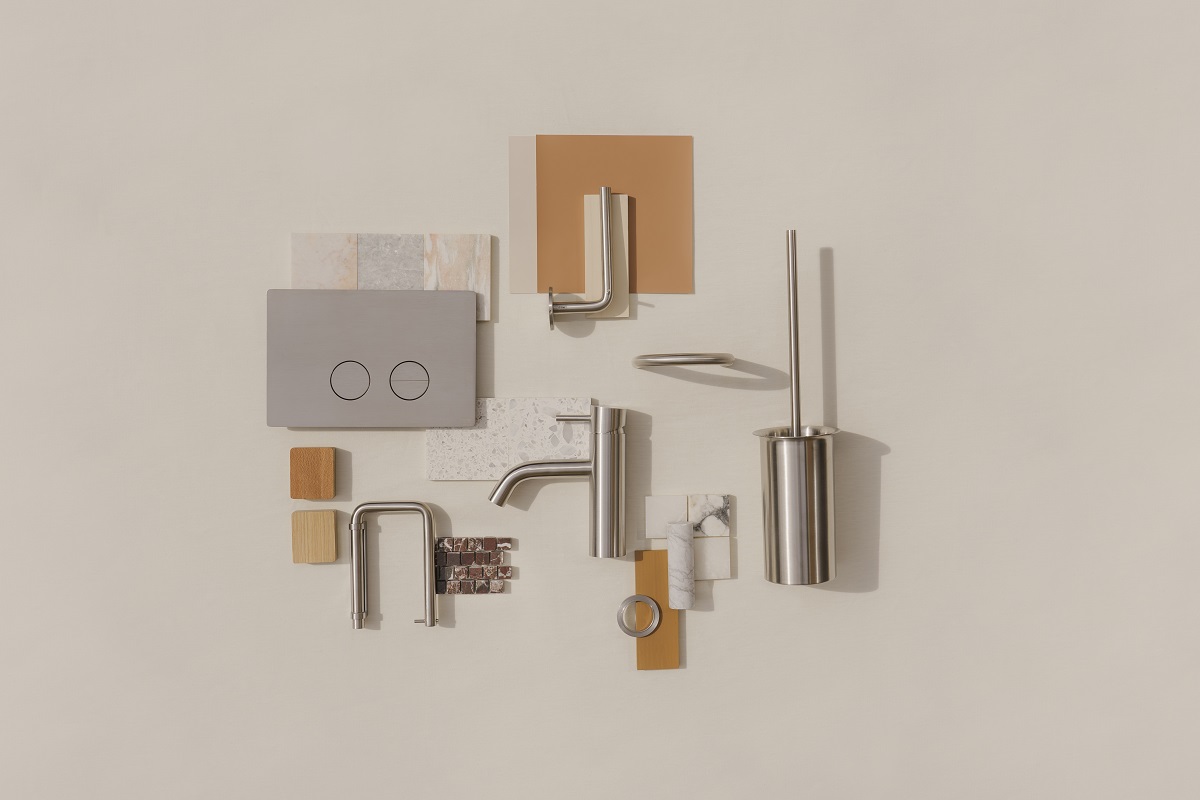 d line moodboard with steel hardware