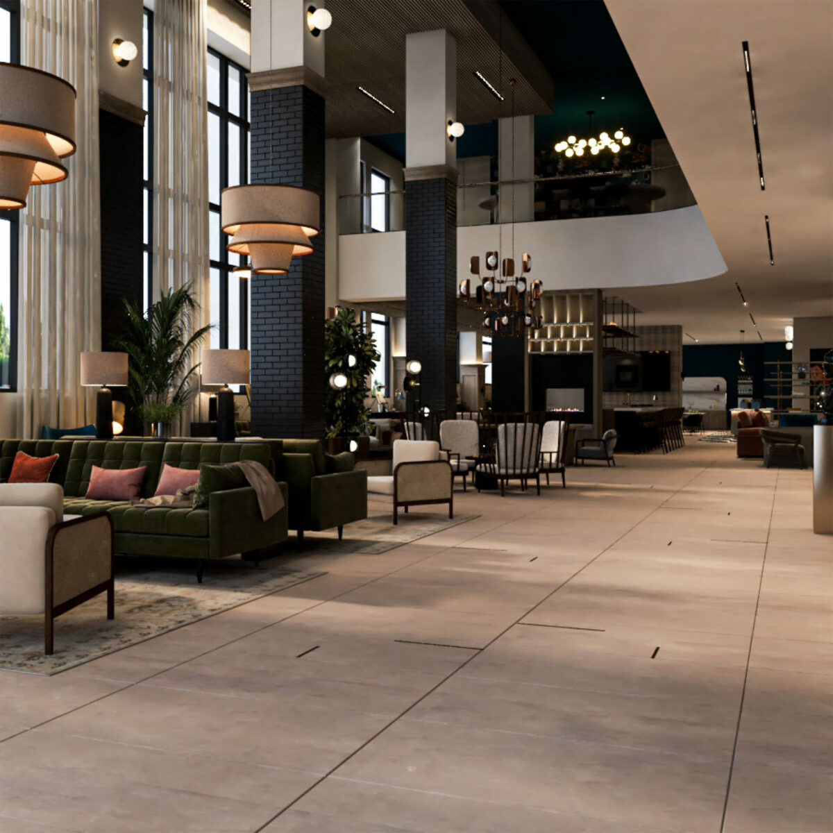 Homewood Suites by Hilton Raleigh Downtown lobby