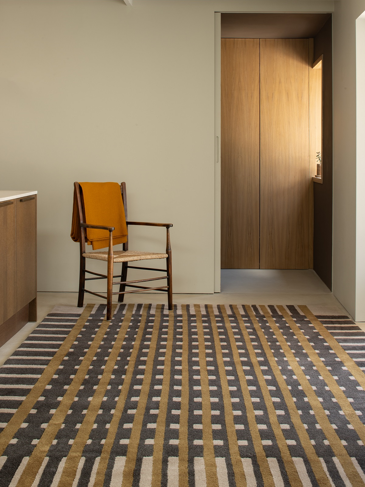 checked carpet from Richard allan collaboration