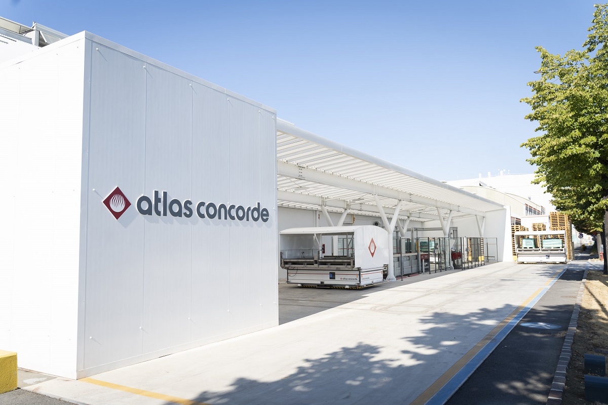 atlas concorde tile production plant in italy