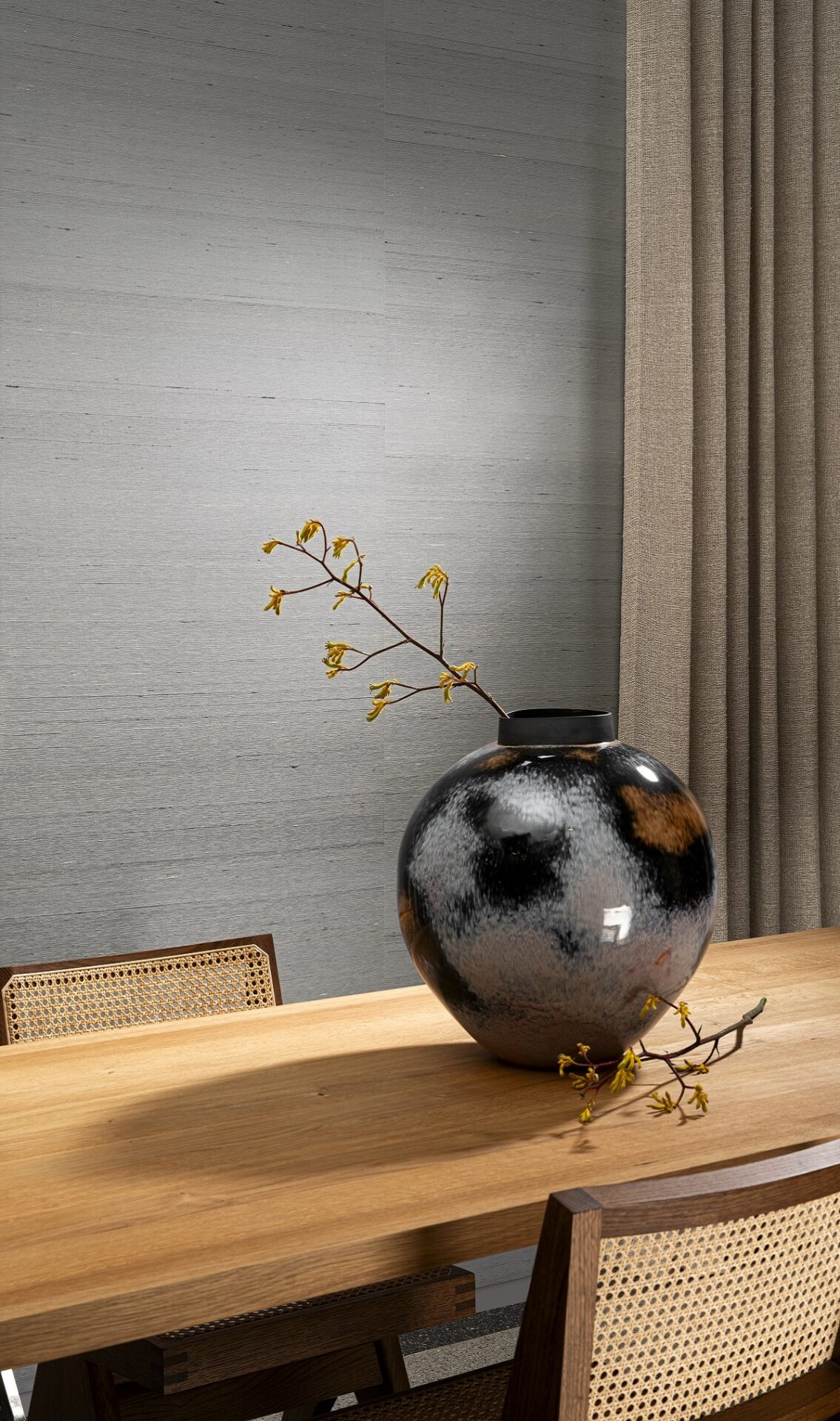 All Natural Dupion wallcovering from Arte