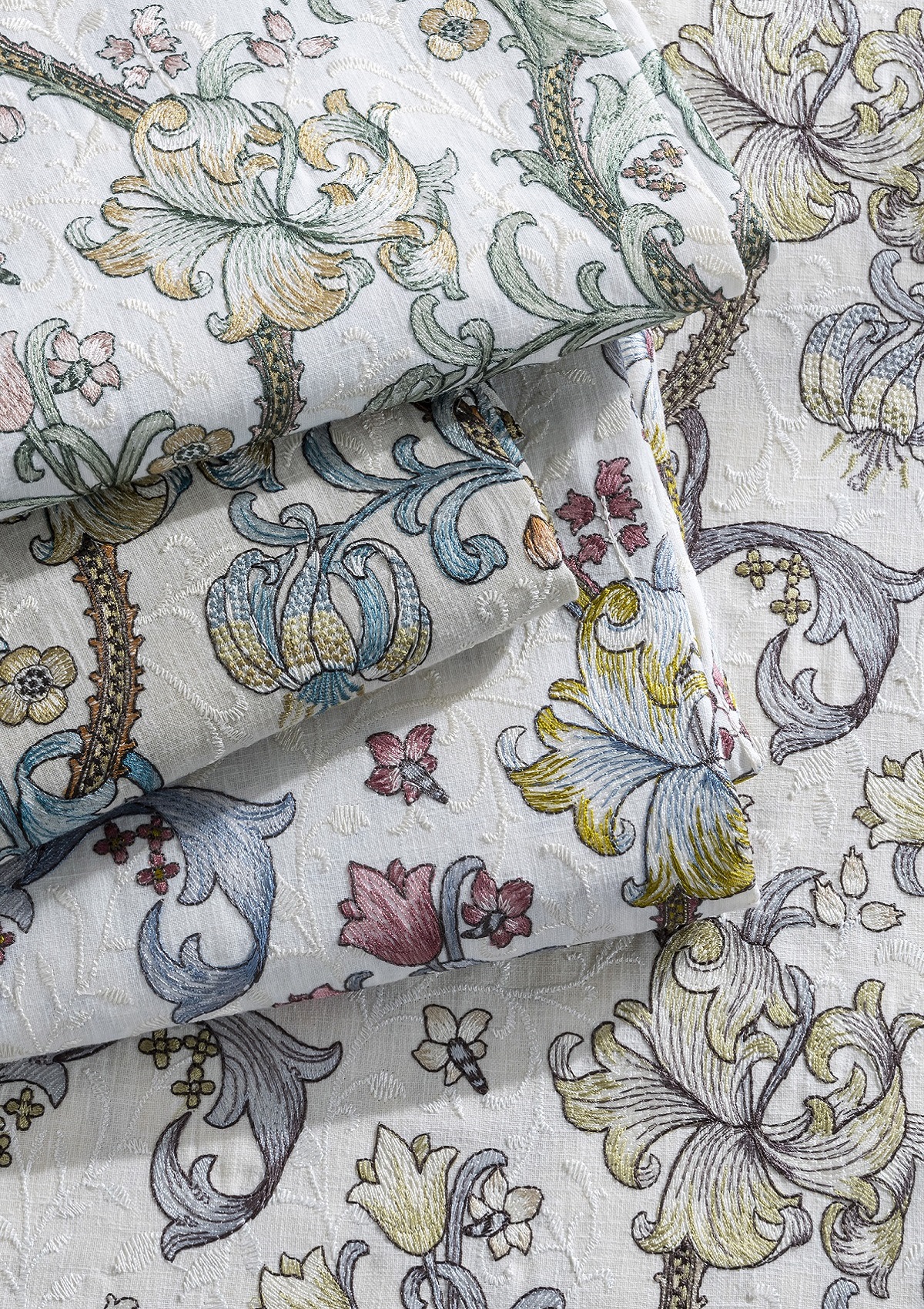 fabrics from Clarke & Clarke William Morris Weaves