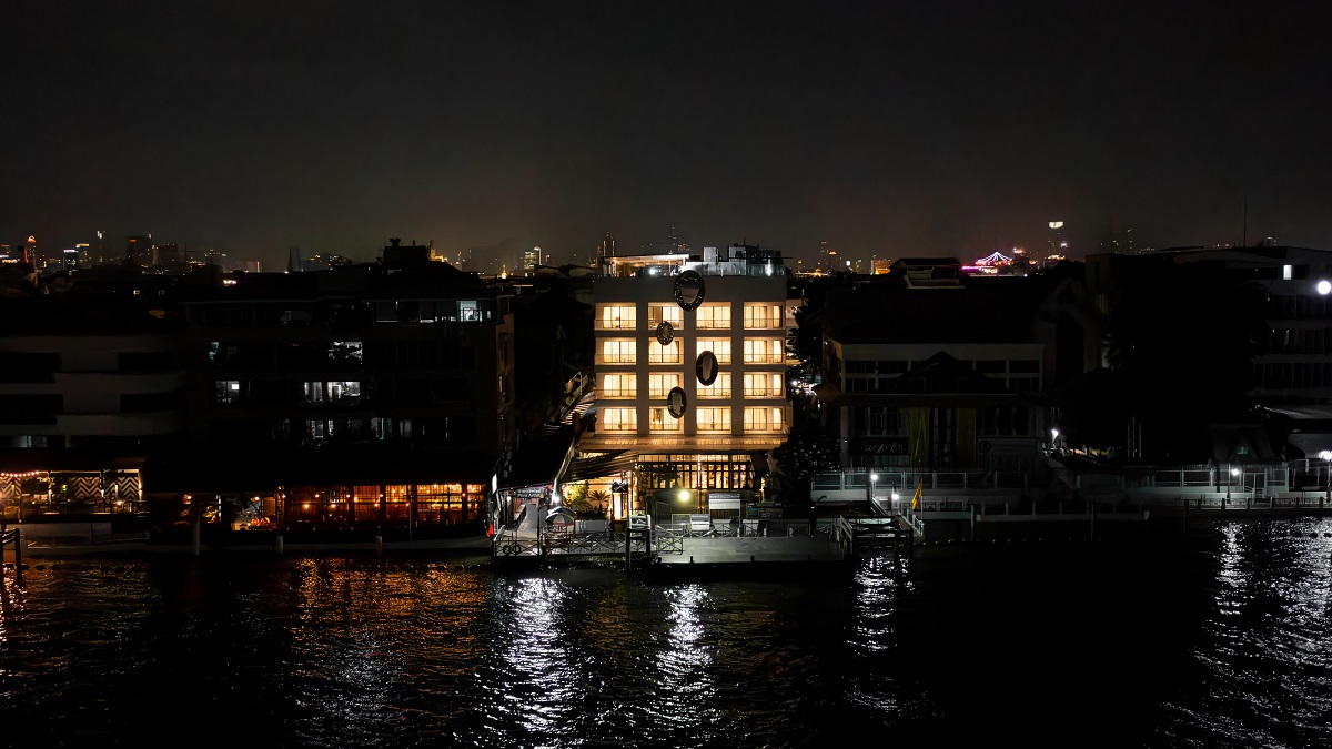 river view of The StandardX, Bangkok Phra Arthit