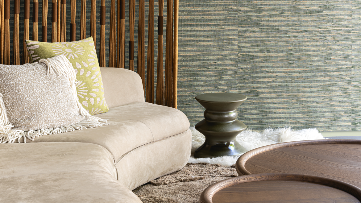 Raphia wallcovering from the All Naturals Collection by Arte