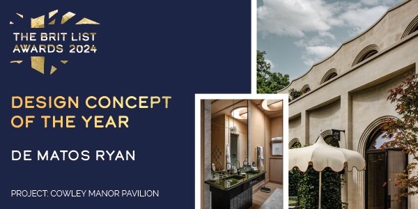 Design concept of the year winner de matos ryan for moroccan style cowley manor pavilion