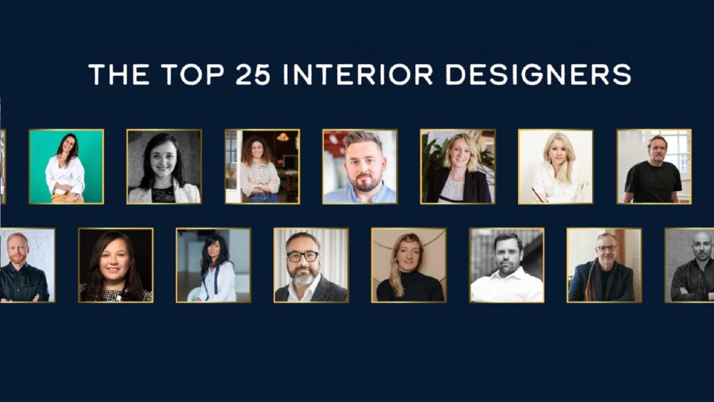 The Brit List top 25 Interior Designers of 2024 • Hotel Designs