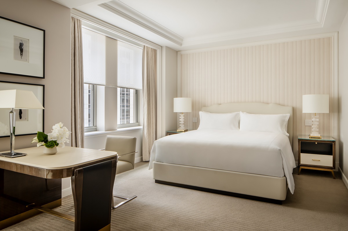 junior suite in Waldorf Astoria New York design by PYR