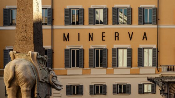 Orient Express Hotel La Minerva facade