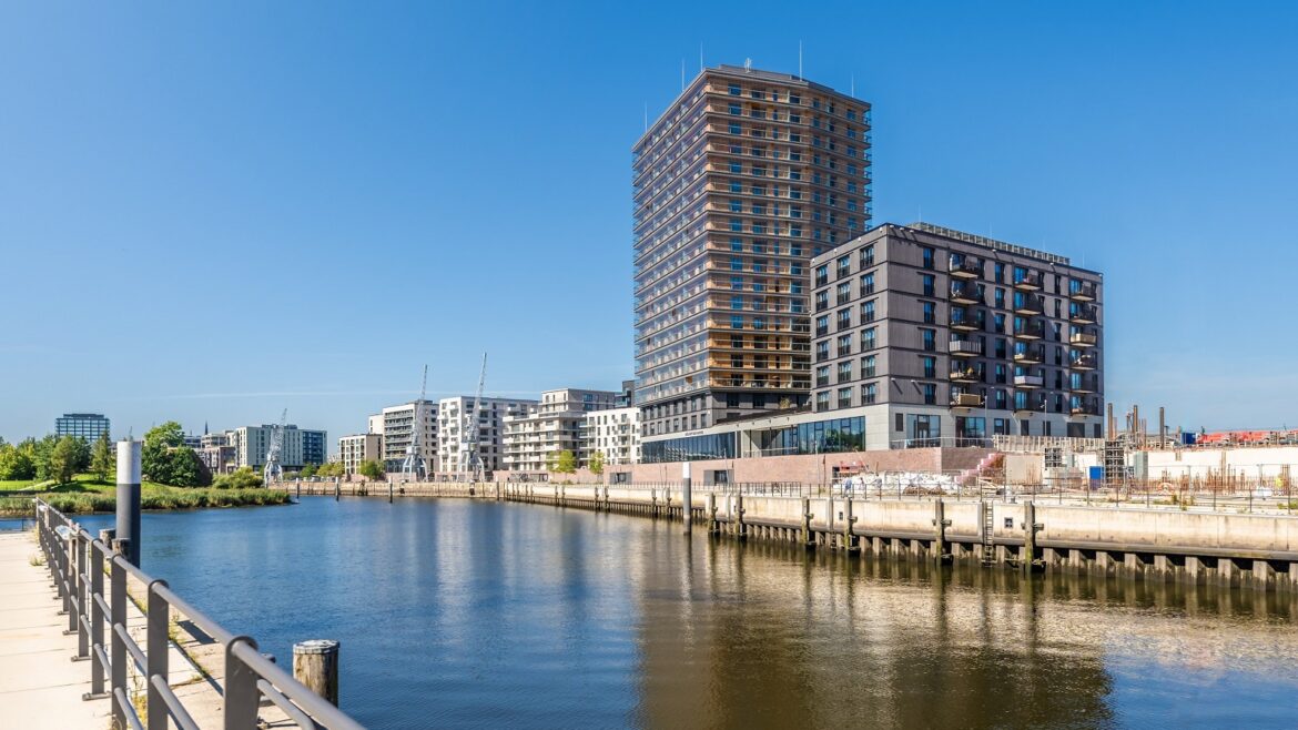 “Roots” in Hamburg’s HafenCity Germany’s tallest wooden skyscraper