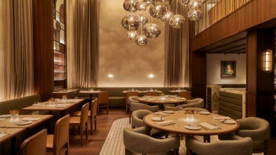 Santi - Madison ave restaurant design by Michalis Boyd