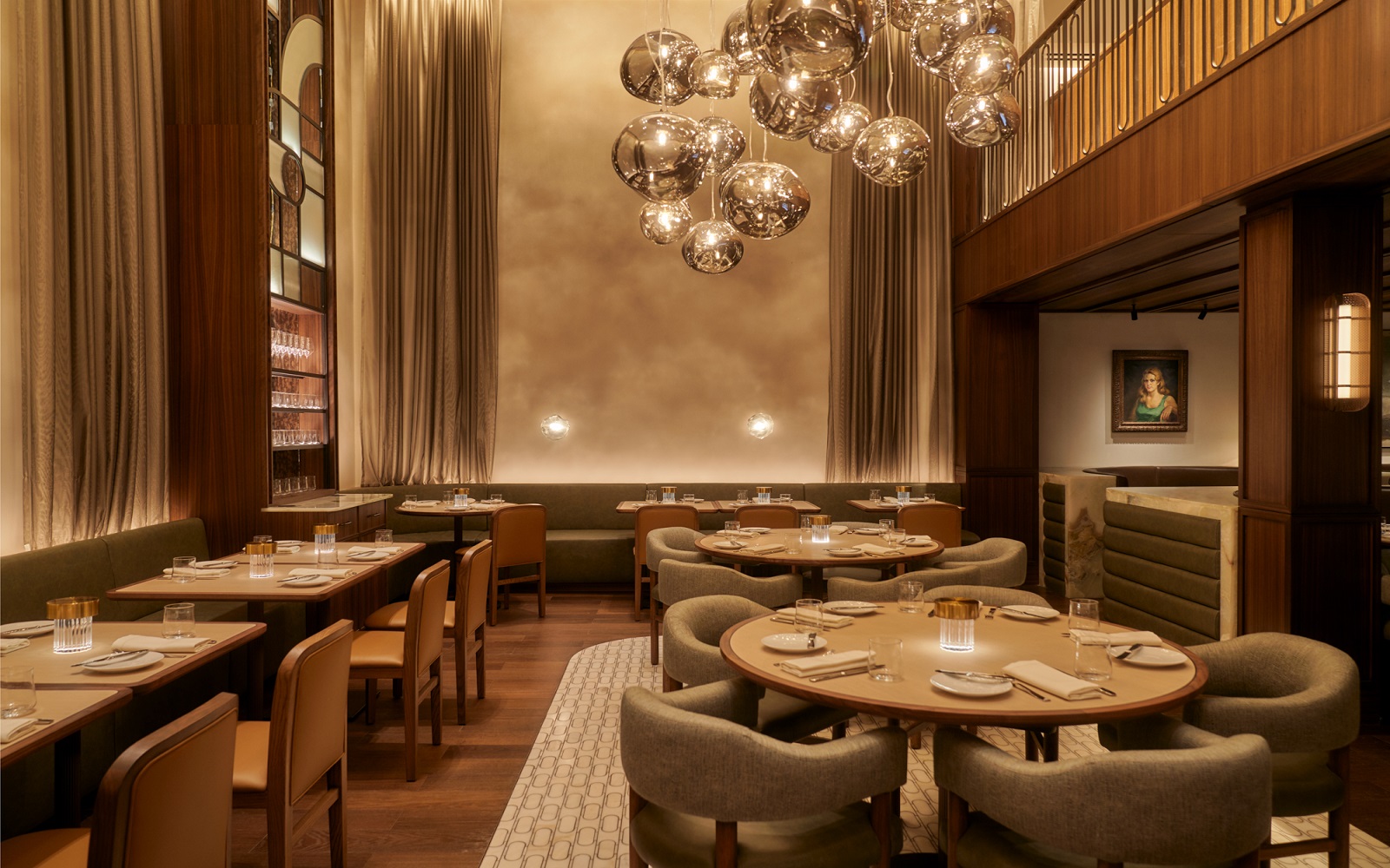 Santi - Madison ave restaurant design by Michalis Boyd