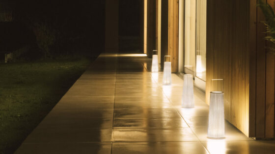 outdoor lighting set up, from Sanipex Group's new Commercial Lighting category