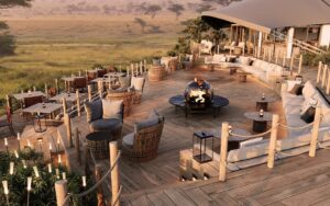 Mahali Mzuri renderings - Deck and Fire Pit