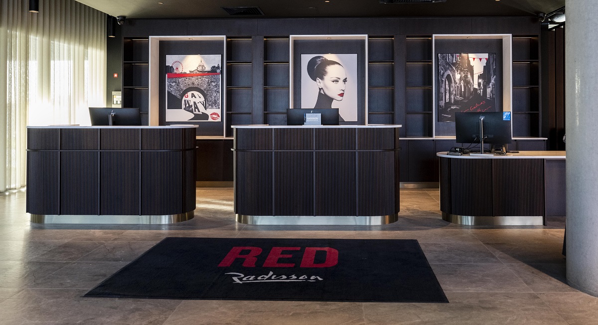 lobby in Radisson RED Galway