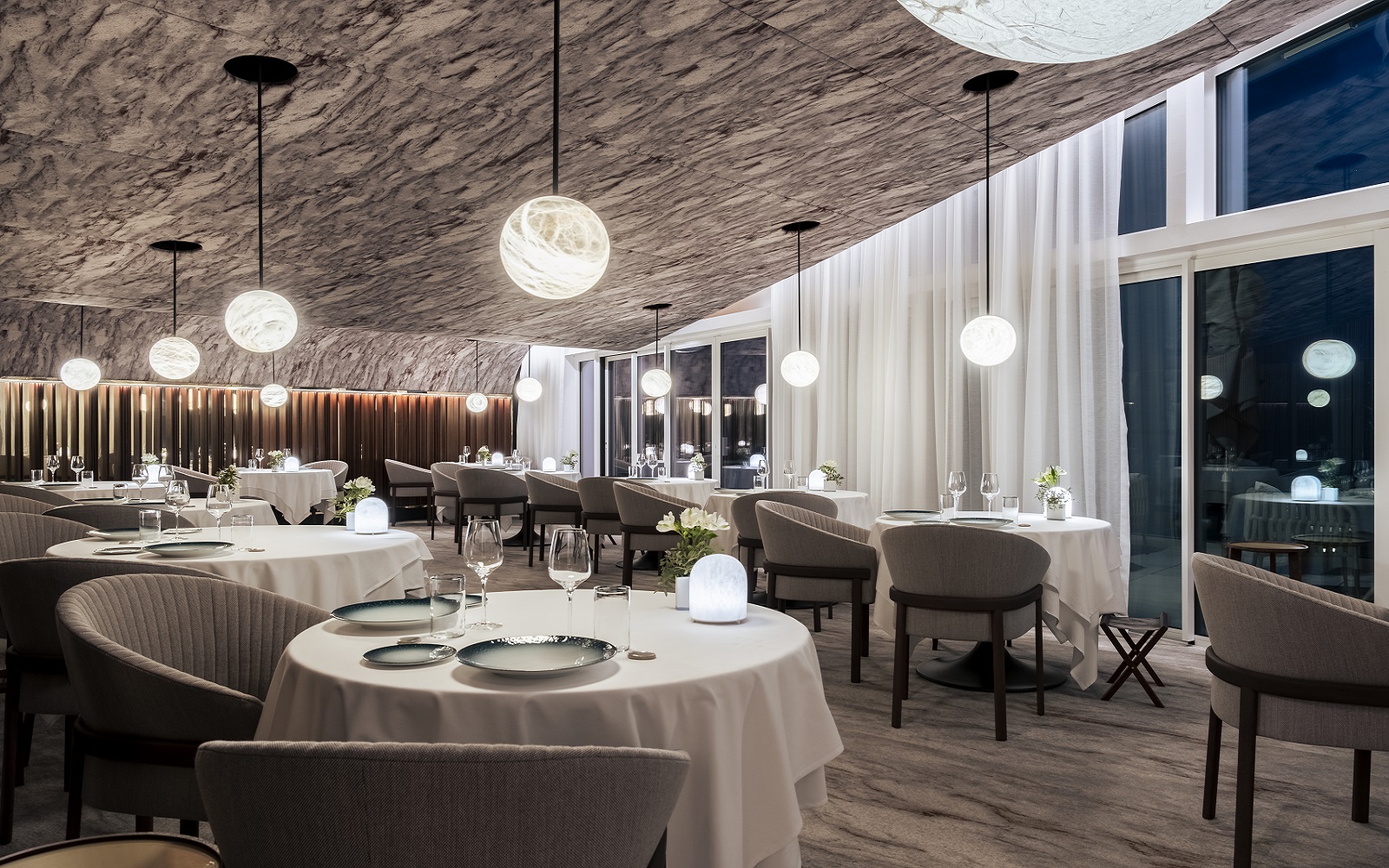 Ligne Roset Contract at Pierre Gagnaire’s GAYA restaurant