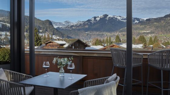 alpine view from The Mansard by Miiro