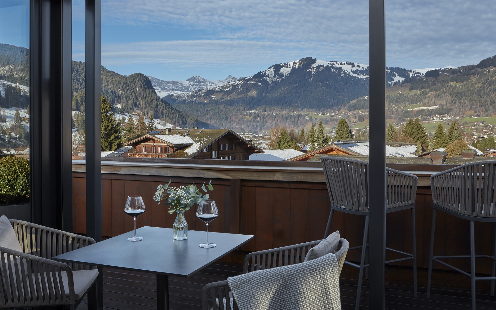 alpine view from The Mansard by Miiro