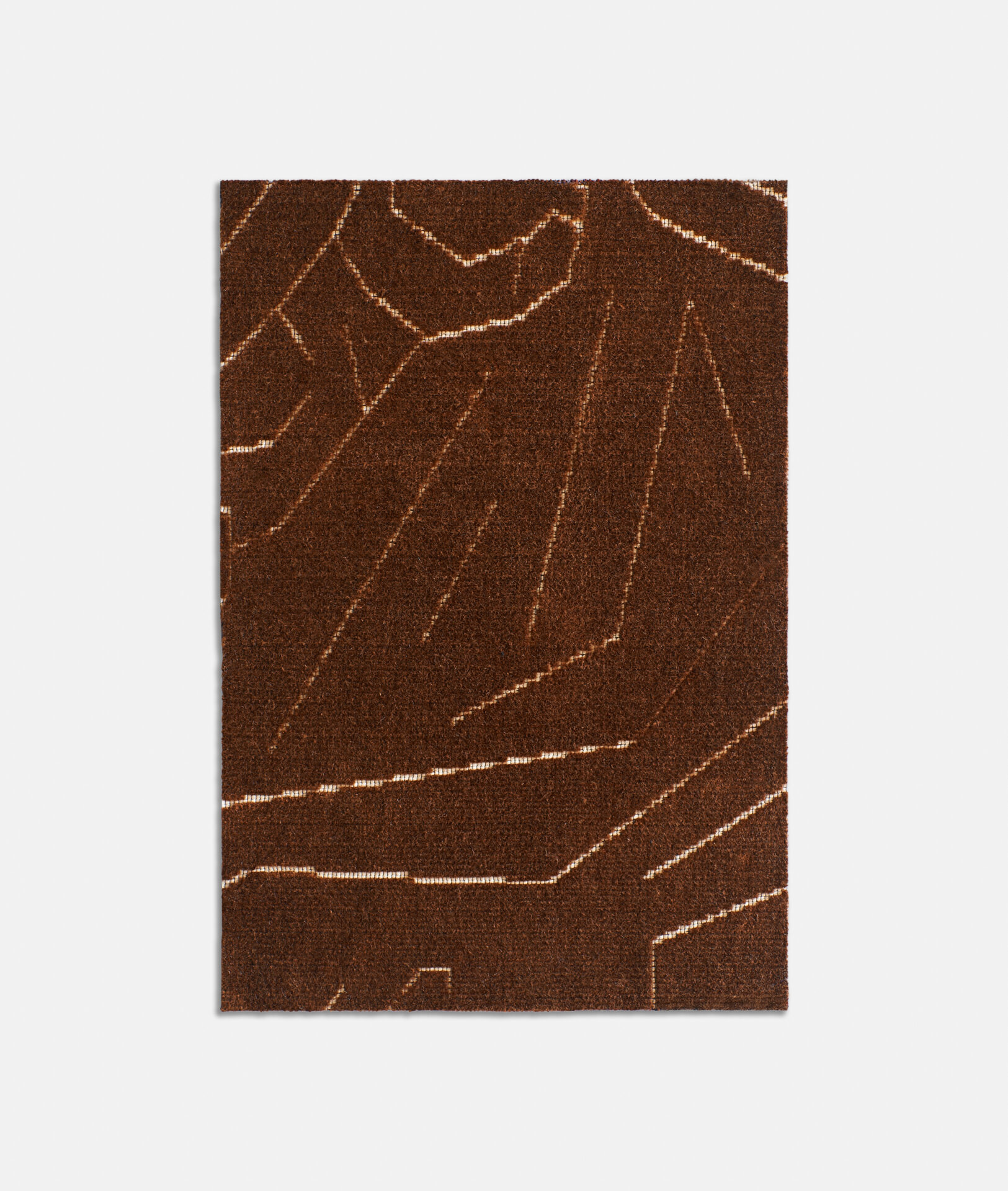 Goodfellas brown geometric fabric from Dedar Milano