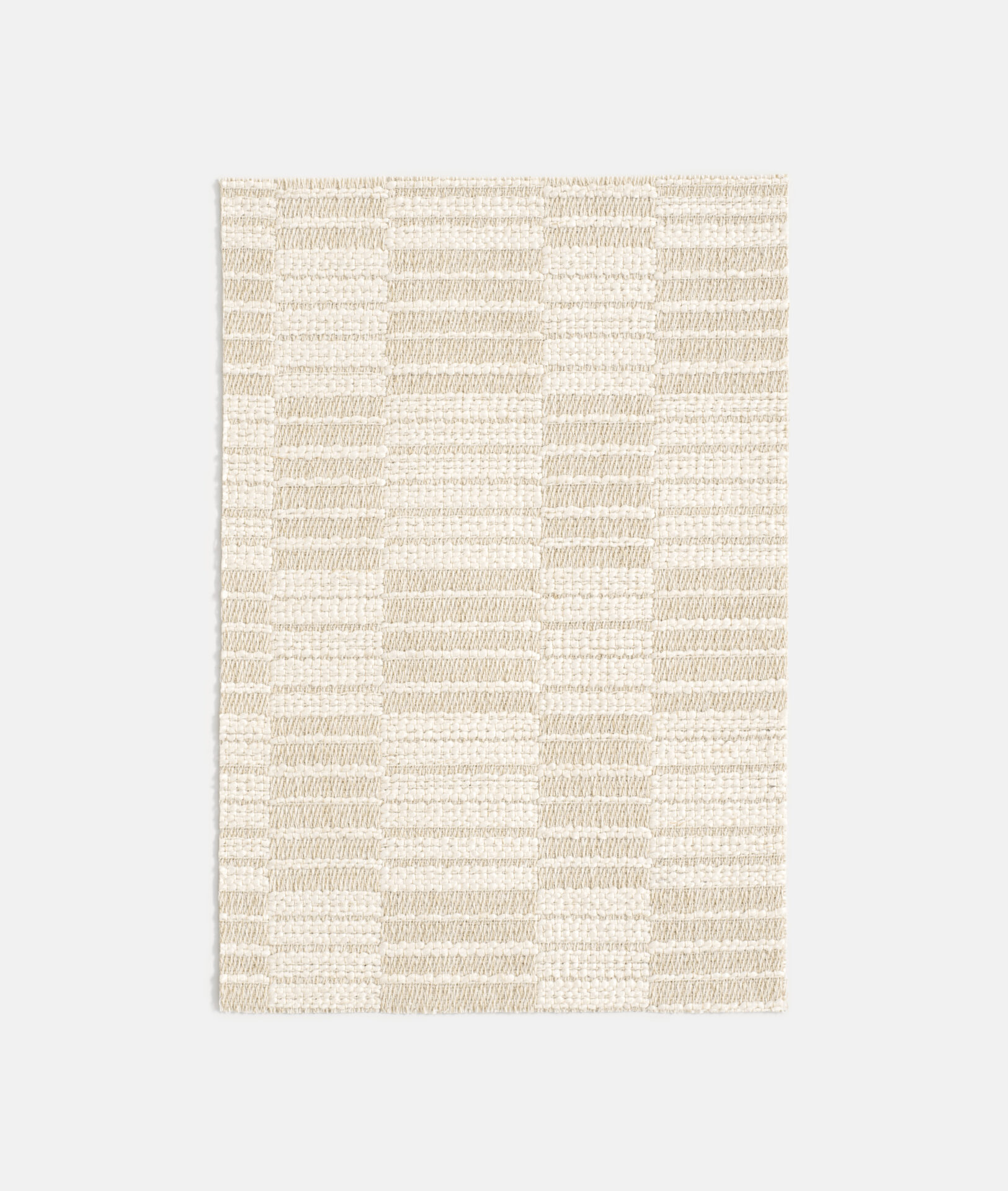 In Discipline chequerboard/lined cream fabric from Dedar Milano