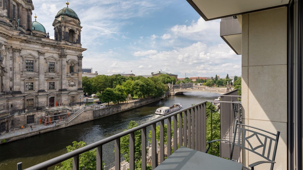 balcony view Radisson Collection Hotel Berlin