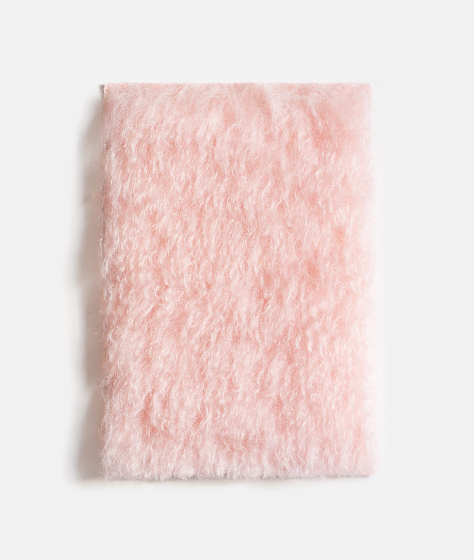 pink shaggy fabric from Dedar Milano