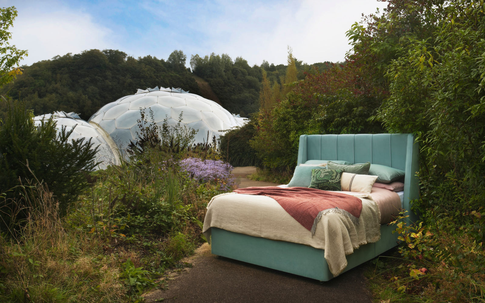 Hypnos x Eden Project wild cornwall mattress