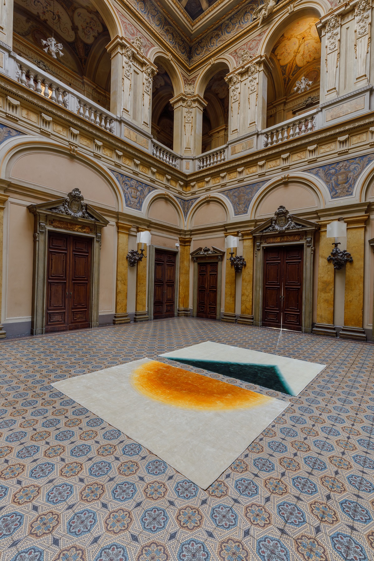 Gem Collection carpets on villa floor