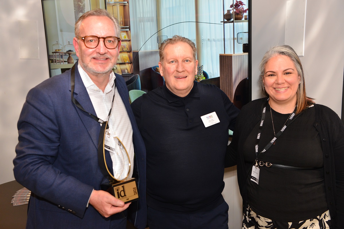 THDP receiving NEWH UK Top ID award 2025