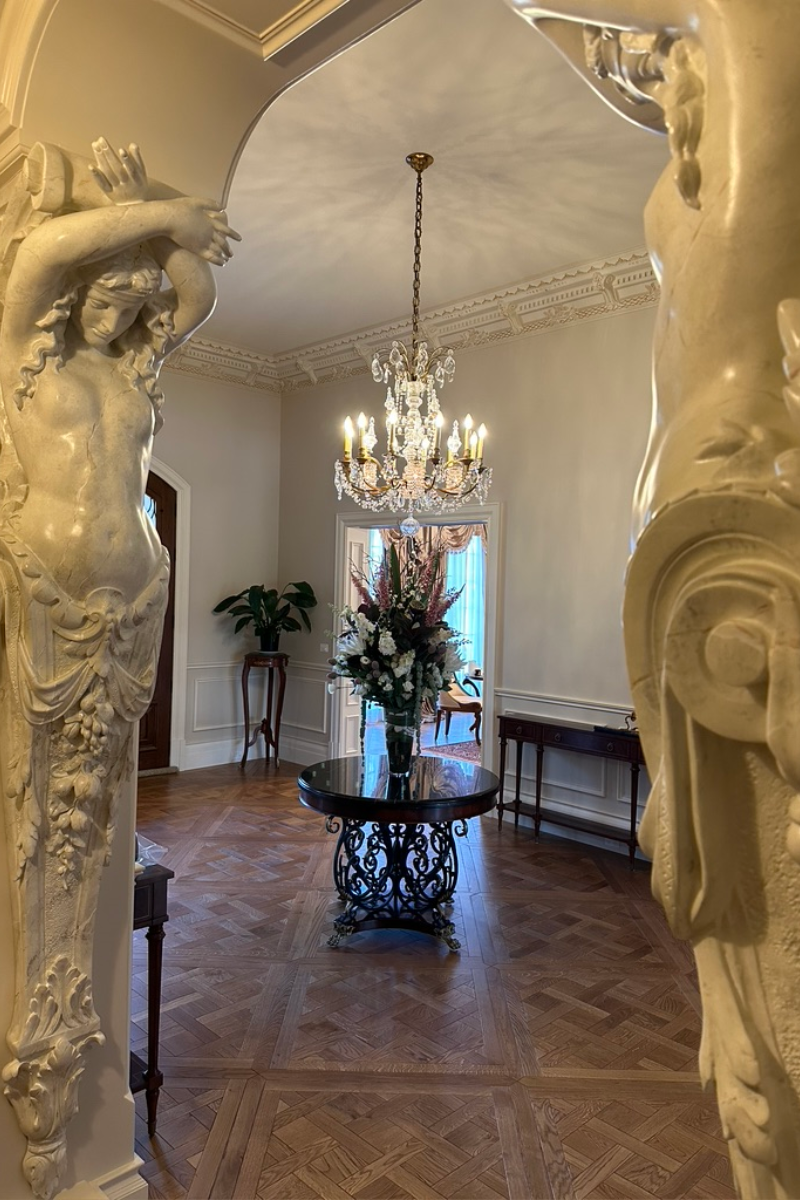 Parquet flooring in Versaille renovation