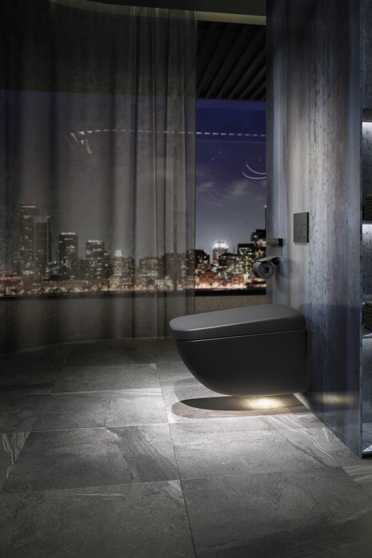 TOTO NEOREST WX toilet in Matte Black