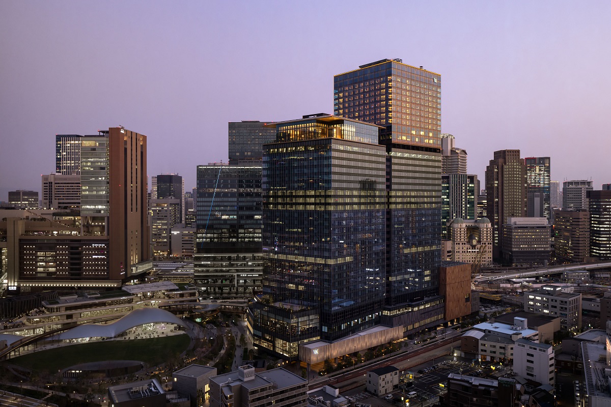 city view of Waldorf Astoria Osaka