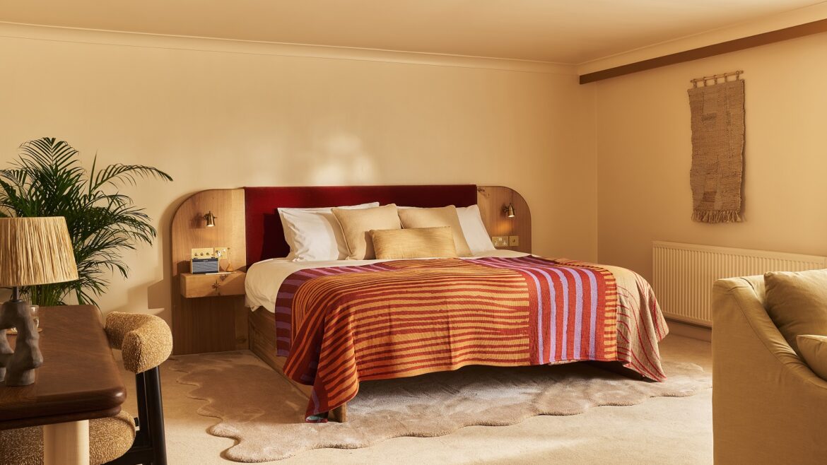 render of guestroom in Crafted at Powdermills