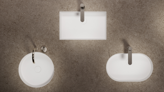 Evoluzione: the new range of Atlas Concorde Habitat washbasins