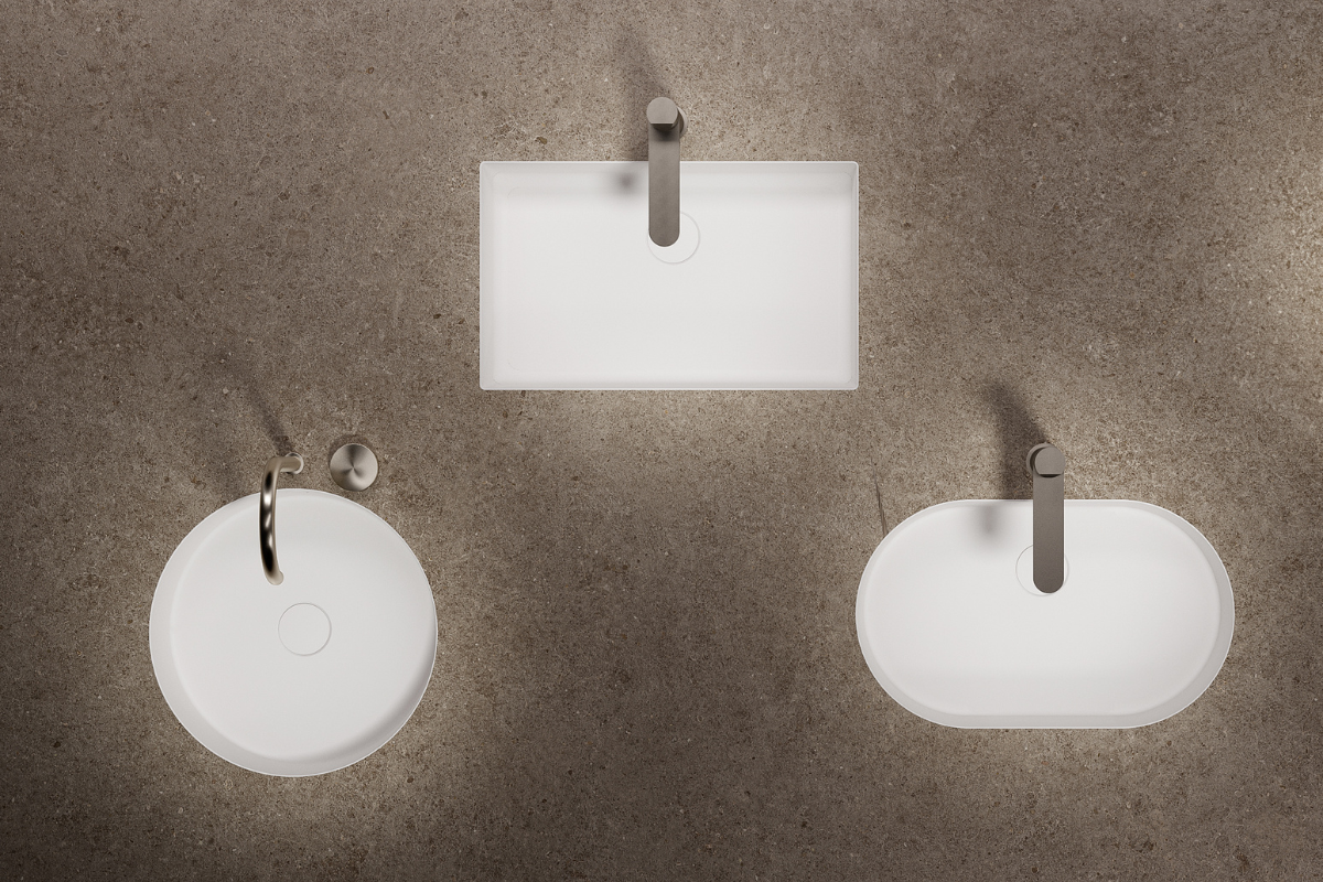 Evoluzione: the new range of Atlas Concorde Habitat washbasins