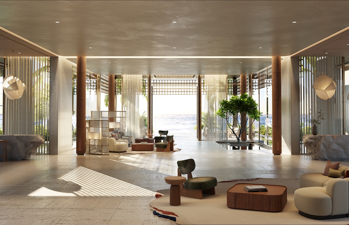Nobu residences lobby abu dhabi