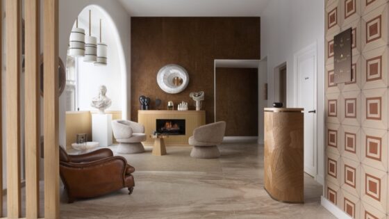 hotel lobby - the Madame Drouot hotel pays tribute to the iconic Drouot auction house