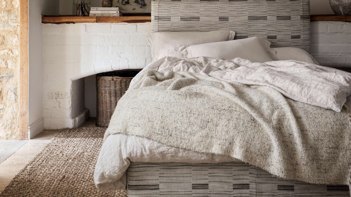 Wellness design: naturalmat organic hemp bed linen set from £260 for a single (naturalmat)