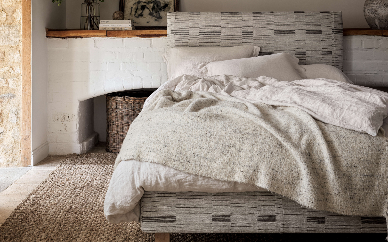 Wellness design: naturalmat organic hemp bed linen set from £260 for a single (naturalmat)