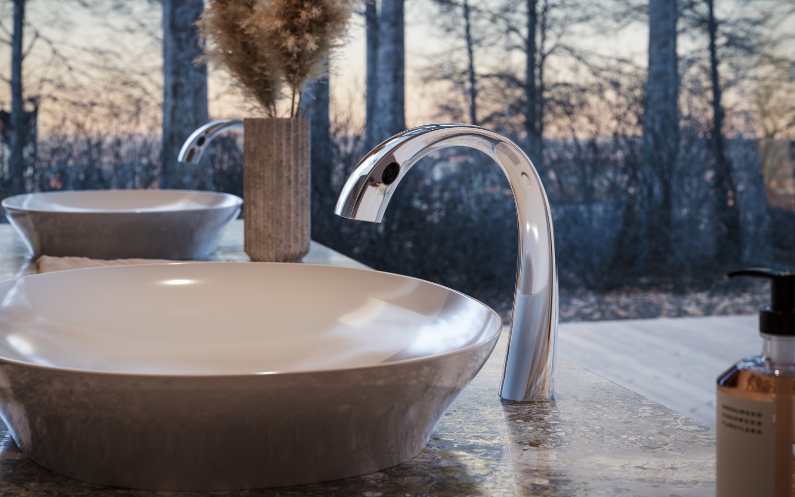 TOTO chrome tap